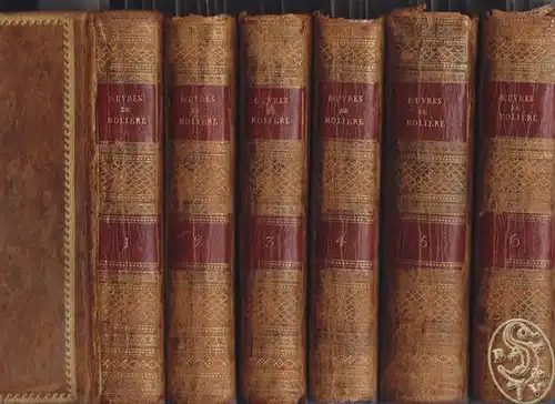 MOLIÈRE Jean-Baptiste Poquelin., Oeuvres. Avec... 1804