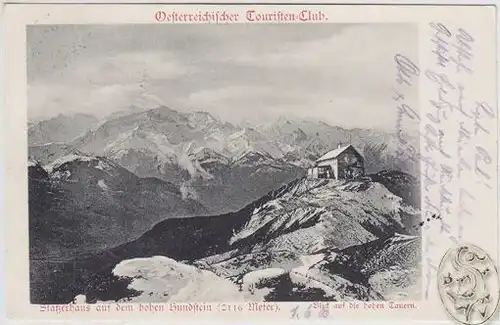 Österreichischer Touristen-Club. Statzerhaus... 1900