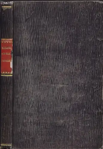 MALHERBE, Oeuvres de Malherbe de J. B. Rousseau 1850