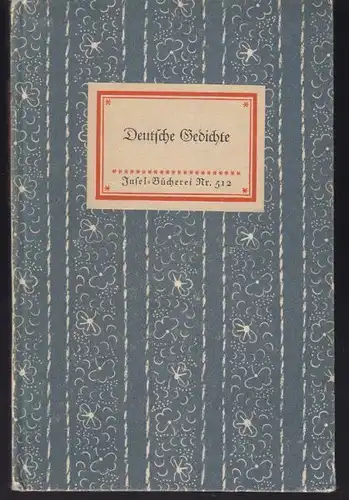 Deutsche Gedichte. Ausgewählt von Katharina... 1937