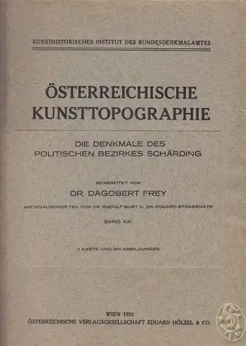 FREY, Die Denkmale des politischen Bezirkes... 1927