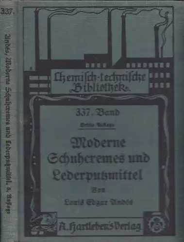 ANDES, Moderne Schuhcremes und Lederputzmittel. 1923