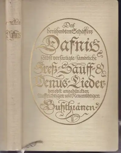 HOLZ, Dafnis. Lyrisches Porträt aus dem 17.... 1924