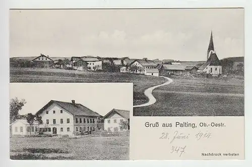 Gruß aus Palting, Ob.-Oestr. 1890