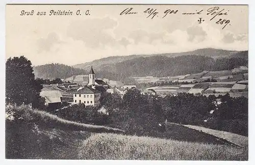 Gruß aus Peilstein O. O. 1900