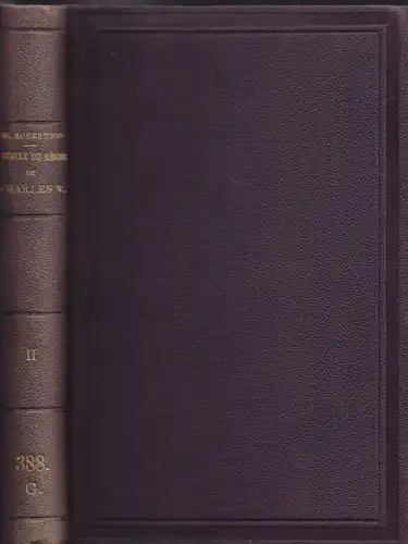 ROBERTSON, Histoire du régne de l'empereur... 1822