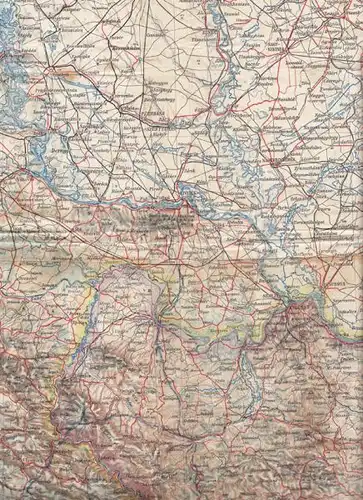 Karte von Baja - Kozloduj 1900