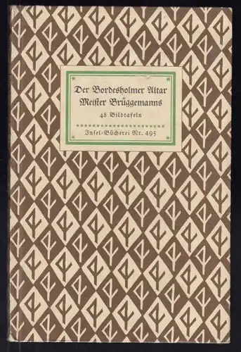 HAMKENS, Der Bordesholmer Altar Meister... 1936