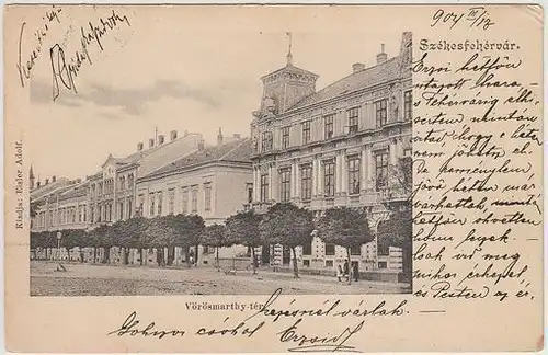 Székesfehérvár. Vörösmarthy-tér.