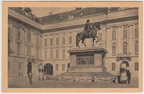Wien, Josefsplatz. Vienna, Joseph's Square... 1900