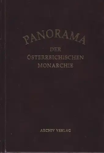 WEIDMANN Franz Carl., Panorama der... 2001