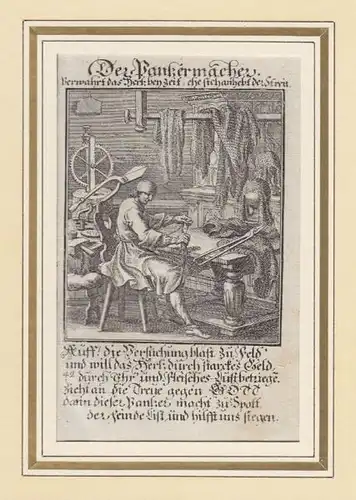 Der Pantzermacher. 1700