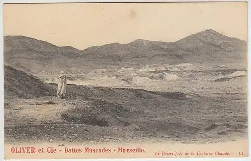 Oliver et Cie - Dattes Muscades - Marseille. Le... 1900