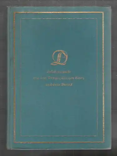 BEYER-FRÖHLICH, Deutsche Literatur. Sammlung... 1930