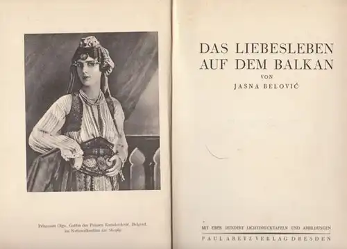 BELOVIC, Aus den Liebesleben auf dem Balkan. 1927