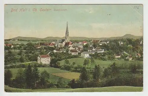 Bad Hall i. Ob. Oesterr. Totalansicht. 1900