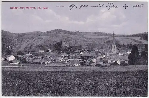 Gruss aus Zwettl, Ob.-Oest. 1900