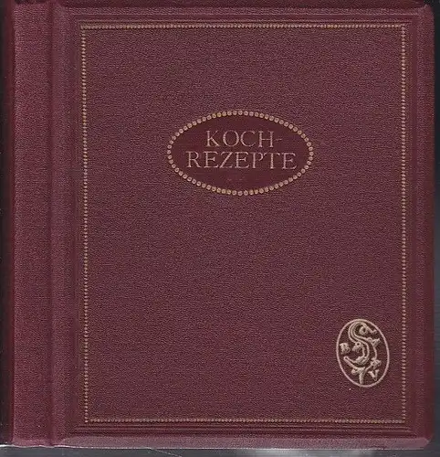 Kochbuch, Manuskript, 1. Hälfte 20. Jhdt.,