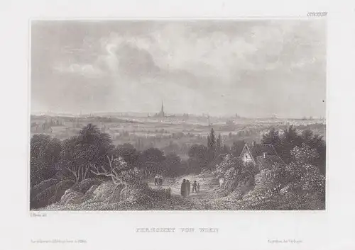 Fernsicht von Wien. 1833