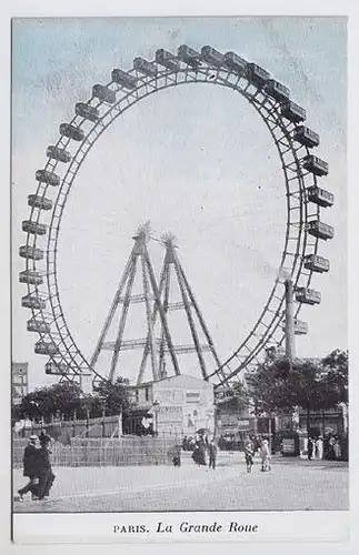 Paris. La Grande Roue 1900