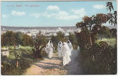 Tunis. Vue générale.