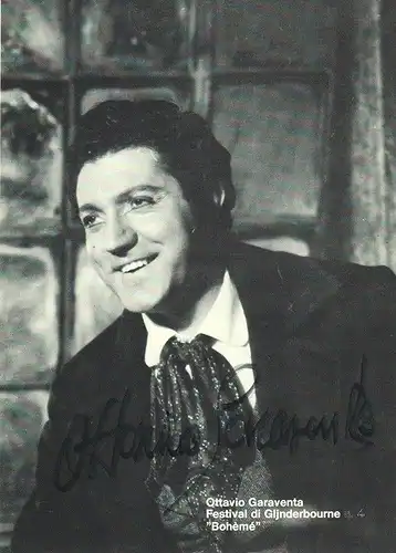 Ottavio Garaventa Festival di Gljnderbourne "Bohèmé. GARAVENTA, Ottavio (1934-20