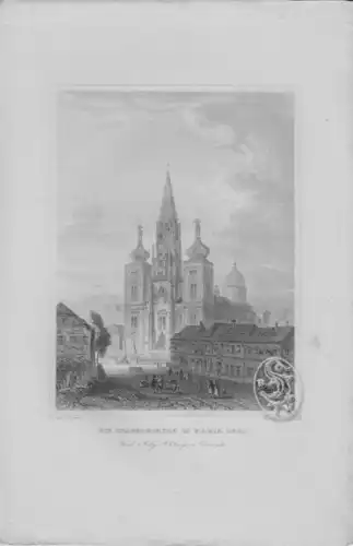 Die Gnadenkirche zu Maria-Zell. 1842