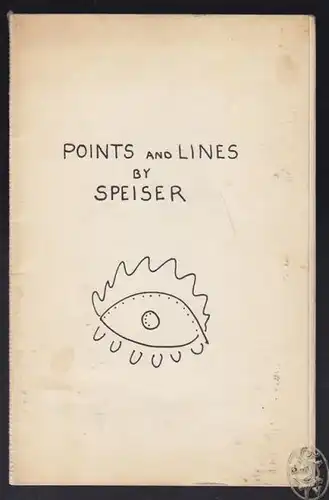 SPEISER, Points and Lines. 1966