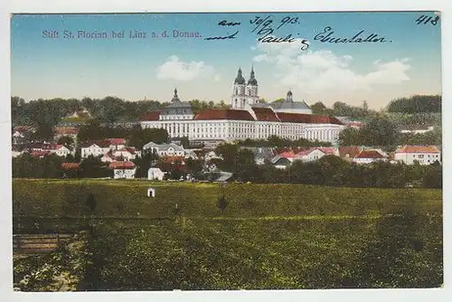 Sift St. Florian bei Linz a. d. Donau. 1913