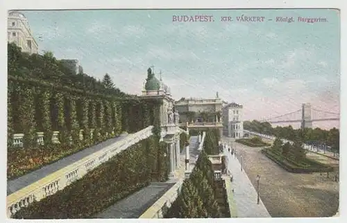 Budapest. Kir. Várkert - Königl. Burggarten. 1910