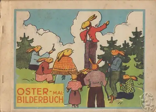 Oster-, Mal- Bilderbuch. 1950