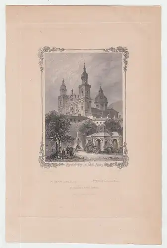 Domkirche zu Salzburg. 1845