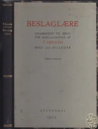 GRUNTH, Beslaglaere udarbejdet til brug for... 1950