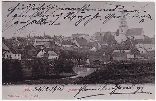 Zdár. Morava. 1890