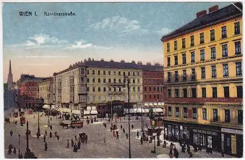 Wien I. Kärntnerstraße. 1910