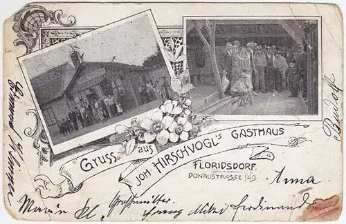 Gruss aus Joh. Hirschkogel's Gasthaus.... 1900