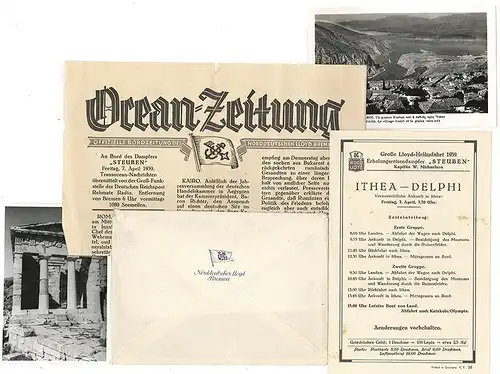 Ithea - Delphi - Große Lloyd-Hellasfahrt 1939.