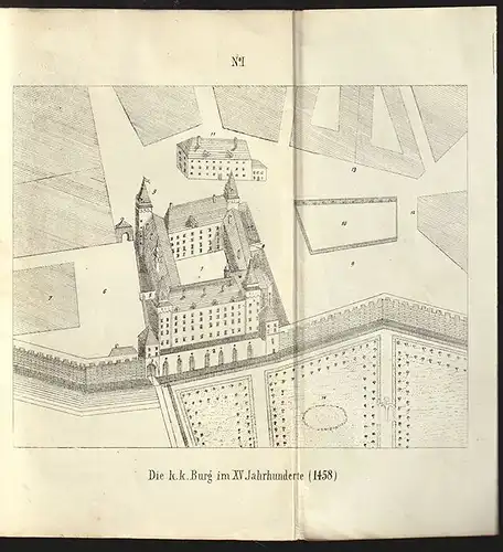 Die Kaiserliche Burg in Wien. Ein Wegweiser für Fremde und Einheimische. 0707-23