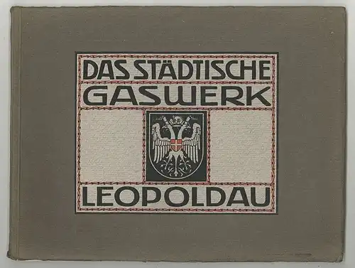 Das städtische Gaswerk Leopoldau.