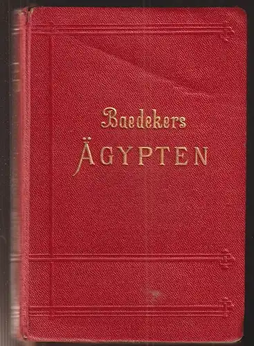 BAEDEKER, Ägypten und der Sudan. 1913