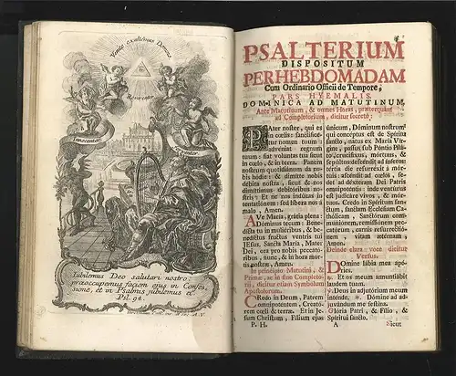 Breviarium romanum ex decreto sacrosancti concilii tridentini [...]. URBAN VIII.