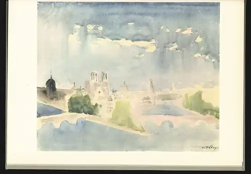 Wilhelm Thöny. 24 Aquarelle. NEUMANN, Erwin.