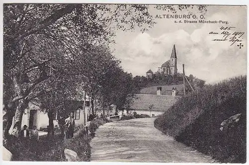 Altenburg O. Ö. a. d. Strasse Münzbach-Perg. 1900 3013-11