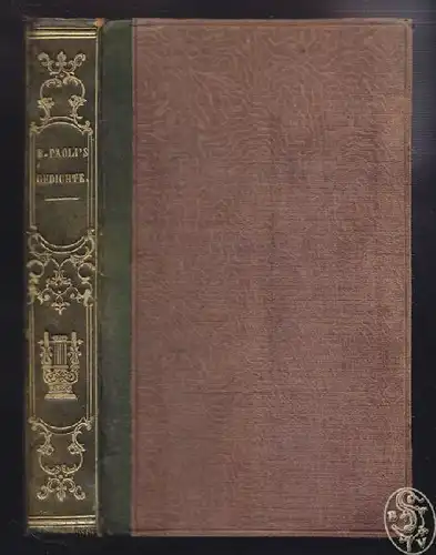 PAOLI, Gedichte. 1841