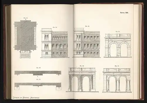 Die angewandte oder praktische Aesthetik oder die Theorie der dekorativen Archit