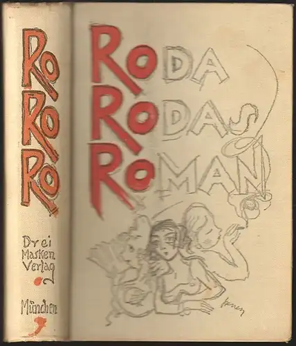 Roda Rodas Roman. Mit Zeichnungen v. Andreas Szenes RODA RODA [d. i. Sándor Frie