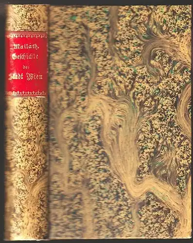 Geschichte der Stadt Wien. MAILÁTH, Johann Graf.