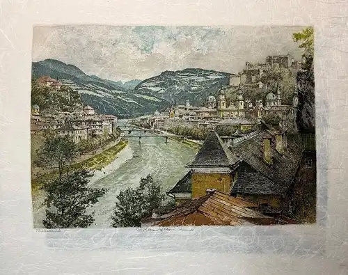 [Salzburg]. KASIMIR, Robert. Graphiker (1914-2002). 0735-23