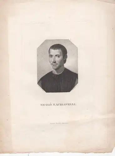 Nicolo Machiavelli.