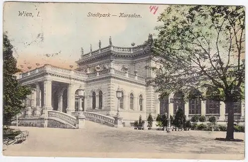 Wien, I. Stadtpark - Kursalon. 1900